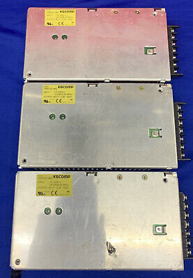 1 Lot of 3 - KGCOMP SPN150-48S Power Supply 48V 3.3A