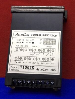 ACCUCON 4100 DIGITALANZEIGE IN 110V OUT 10V