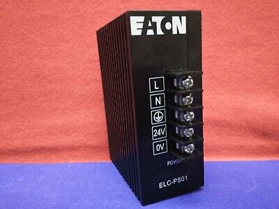 Eaton ELC-PS01 Power Supply Input: 100-240VAC 50/60Hz Output: 24VDC 1A