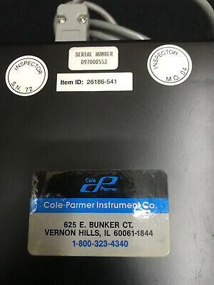 Cole-Parmer DIGI-SENSE 12 IINPUT SCANNING THERMOCOUPLE THERMOMETER  92800-10