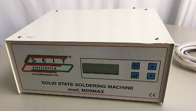 SEIT SOLID STATE RF REFLOW SUPPLY LÖTMASCHINE MINIMAX TEILE/REPARATUR