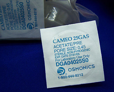 FILTROS OSMONICS DGA04025S0 CAMEO 25GAS