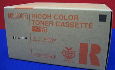 Ricoh Type R1 Toner Cassette Yellow Box Stamped 851101010 Part No. 888341