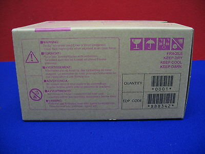 Caja de cartucho de tóner magenta Ricoh Type R1 con sello 842319010 N.º de pieza 888342