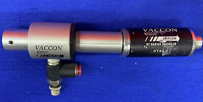 Vaccon VDF 250 Vacuum Pump w/ St4A-2 ST Series Silencer