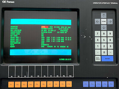 GE Fanuc Operator Interface Color IC600KD512 F / 44A295081-003R06 12” Screen