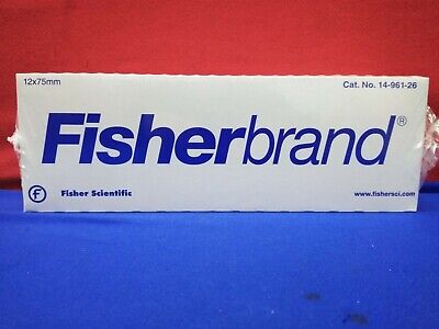 TUBOS DE CULTIVO DESECHABLES FISHERBRAND CAT. 14-961-26 12 X 75 MM