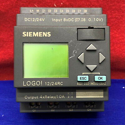 Siemens Logo Logikmodul Anzeige 6ED1052-1MD00-0BA2 DC12/24V