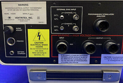 Ventritex  HVS HV0200  ECG Unit/Monitor Pacing Analyzer for PARTS / REPAIR