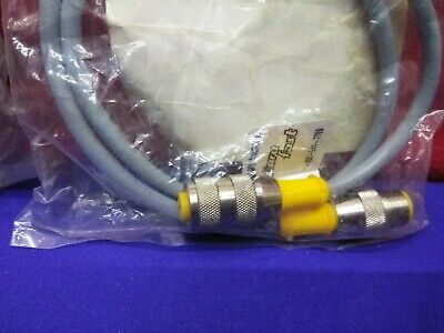 1 LOTE DE CANTIDAD 2 - TURCK RK RK 4.4T-0.6-RS 4.4T / U2433-1 CONJUNTO DE CABLES MOLDEADOS 