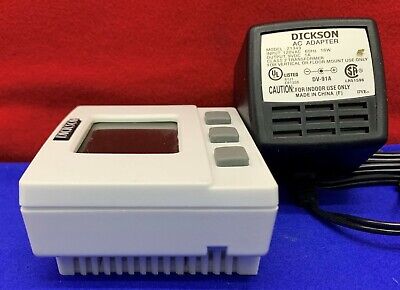 DICKSON TEMPERATURE & HUMIDITY DATA DISPLAY LOGGER TM320 NO MEMORY CARD