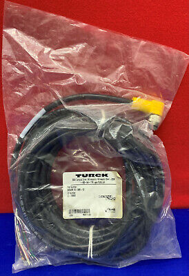 Cable de conexión TURCK BSWM 19-995-10, conector macho, moldeado en ángulo recto, 19 pines, calibre 19 x 22 AWG