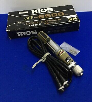 PARTS/REPAIR HIOS 6500 36LA ELECTRIC SCREWDRIVER