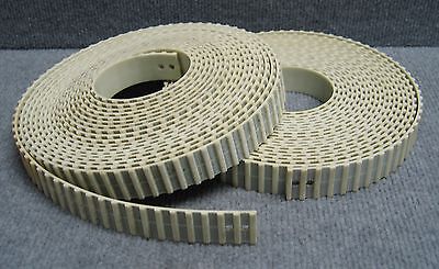 QTY 2 - POLYURETHANE TIMING BELTS - EACH APPROXIMATELY 26FT