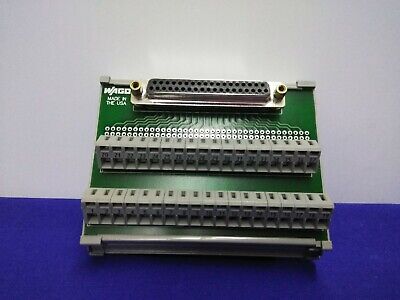 WAGO BREAKOUT BOARD / MODUL / KLEMME 37-POLIG D SUB 