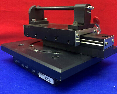 Del Tron RS3-3 Crossed Roller Slide w/ Parker 4450-DM Slide and rotation fixture