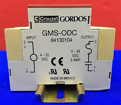 MÓDULOS DE SALIDA DE PUNTO ÚNICO PARA MONTAR EN CARRIL DIN CROUZET GORDOS GMS-ODC 84130104 