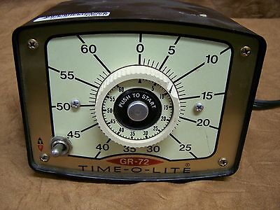 Industrial Timer Corp Time-O-Lite Timer Model GR-72 120V