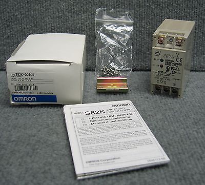 NEW OMRON S82K-00705 LOT NO. 0335 POWER SUPPLY