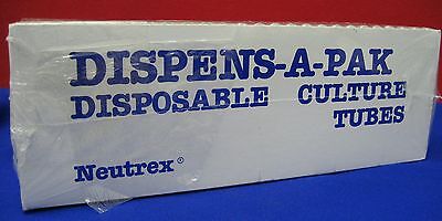 NEUTREX DISPENS-A-PAK DISPOSABLE CULTURE TUBES 13x100mm