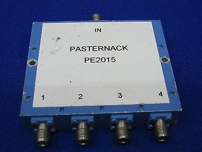 PASTERNACK PE2015 500hm 4-Wege-SMA-Leistungsteiler von 2 GHz bis 4 GHz 