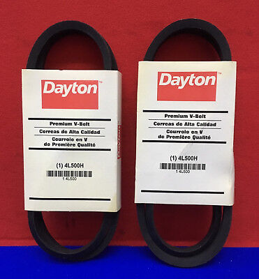 QTY 2 - NEW DAYTON (1) 4L500H PREMIUM BELTS