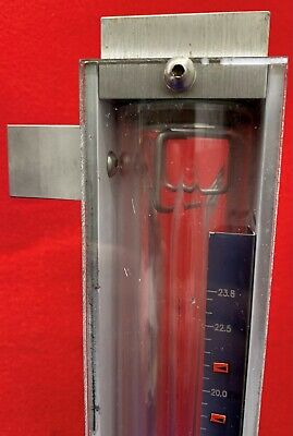 Brooks Instrument 1307FL22CK1BA Tube LPM Water Variable Area Flowmeter