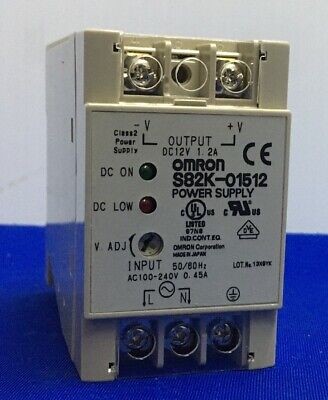 OMRON S82K-01512 POWER SUPPLY