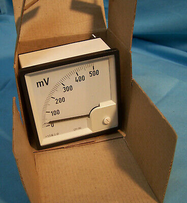 SM96 MODEL D500MV FRAGILE 0-500 MILLIVOLTS PANEL METER