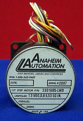 ANAHEIM AUTOMATION 23D108S-LW8 STEPPER MOTOR