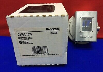 HONEYWELL C645A 1030 / C645A1030 / 0545 GAS/AIR PRESS SWITCH