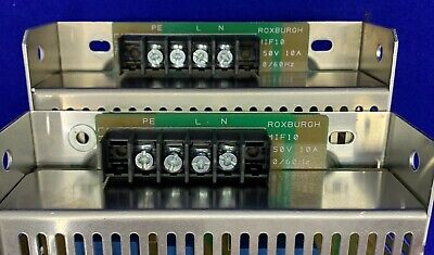 Lot of 2 Rockwell Automatic AC Drive 2090-UXLF-110 / Ser A RFI Filter 10AMP@40C