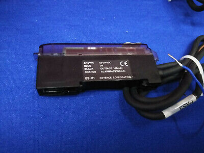 1 LOTE DE 4 - AMPLIFICADOR DE INTERRUPTOR DE PROXIMIDAD KEYENCE ES-M1