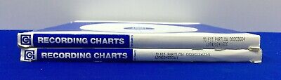 1 LOT QTY OF 2 - GRAPHIC CONTROLS / PARTLOW PW 00203604 CIRCULAR CHARTS