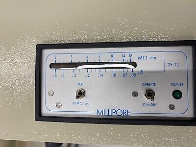 MILLIPORE SUPER-Q DI H2O WATER FILTER UNIT TOC MONITOR PUMP IWAKI UNABLE TO TEST