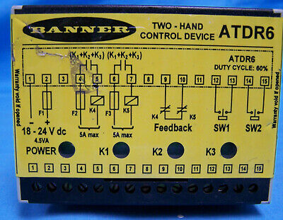 BANNER ZWEIHAND-STEUERGERÄT MODELL ATDR6