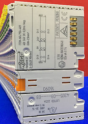 MÓDULOS WACO CANTIDAD 2 750-430 Y CANTIDAD 25 750-409