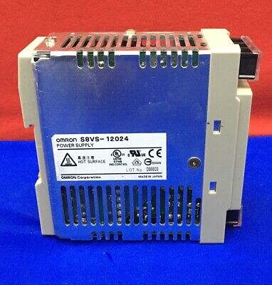 OMRON S8VS-12024 POWER SUPPLY 24 Volt DC output 120V AC in