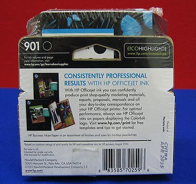 HP / HEWLETT PACKARD 901 / CC653AN OPTION 140,BLACK INK CARTRIDGE