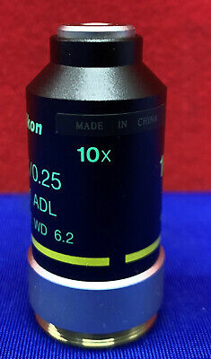 Nikon 10x/0.25 Ph1 ADL Infinite /1.2 WD 6.2 Microscope Objective