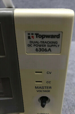 TOPWARD 6306A DC POWER SUPPLY 115V 2PH 60HZ 8AMPS