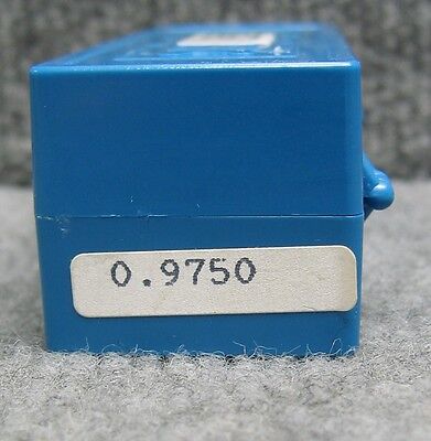 DELTRONIC 0.9750 / 24.7650mm PIN GAGE GAUGE LENGTH 3.5"