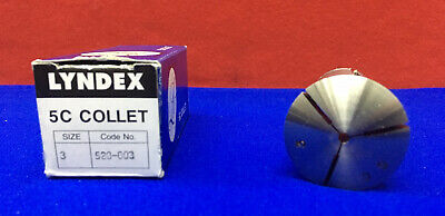 LYNDEX 5C / CODE NO. 520-003 ROUND COLLET SIZE 3