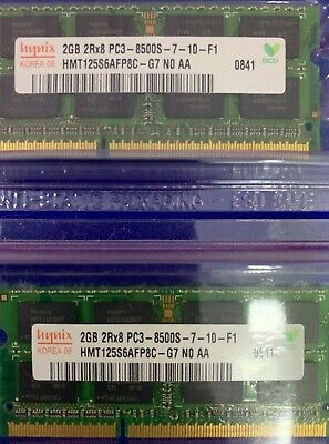 1 LOTE DE 2 - HYNIX 2GB HMT125S6AFP8C-G7