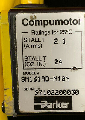 SERVO MOTOR COMPUTOR PARKER SM161AD-N10N