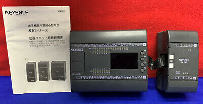 Keyence KV-40DR / KV-E8R PLC Logic Controller