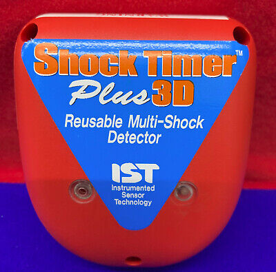 IST INSTRUMENTED SENSOR SHOCK TIMER PLUS 3D REUSABLE MULTI-CHOCK DETECTOR - USED