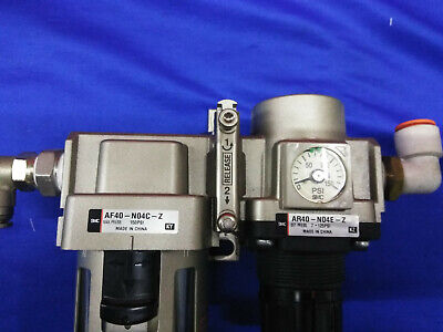 SMC AF40-N04C-Z FILTER MIT AR40-NO4E-Z REGLER