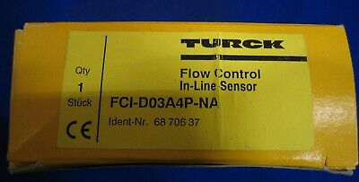 TURCK-DURCHFLUSSREGELUNG IN-LINE-SENSOR D-45472 FCI-D03A4P-NA