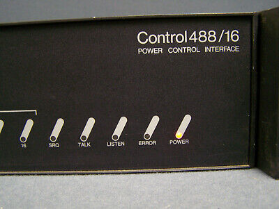 INTERFAZ DE CONTROL DE POTENCIA IO TECH CONTROL 488/16 IEEE488 SN 050912